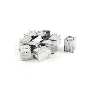 Uxcell Conector USB hembra tipo B de 4 pines 90 grados_1