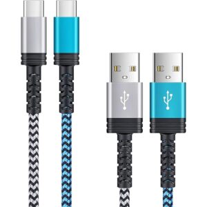 Cable de carga rápida C tipo C cargador Android de 6 pies_1