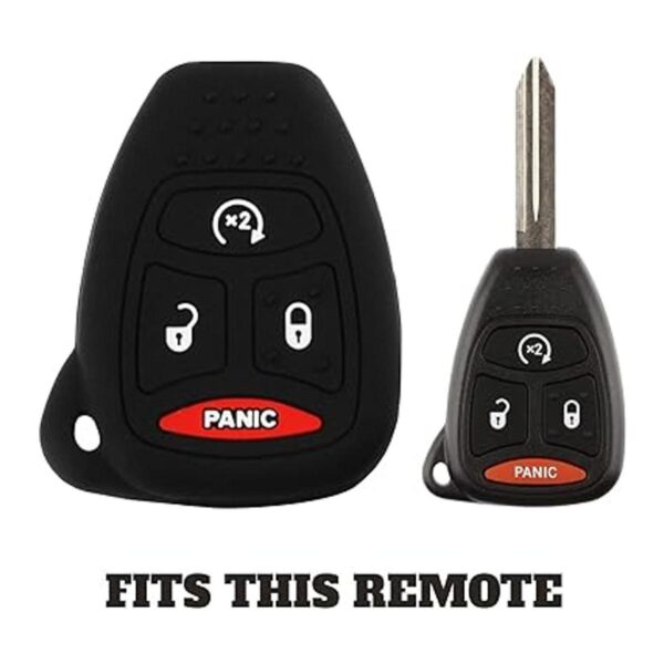 Llavero sin llave para mando a distancia Jeep Dodge_2