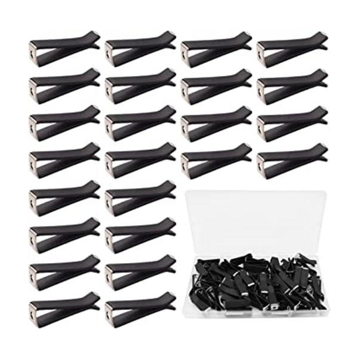 Dianrui 40 clips de ventilación de automóvil con cabeza