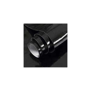 Papel para empapelar de vinilo autoadhesivo de color negro_1