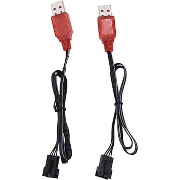 Blomiky Paquete de 2 cables de carga de juguete SM4P para_3
