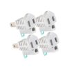 Adaptador de salida de 2 clavijas a 3 puntas convertidor_1