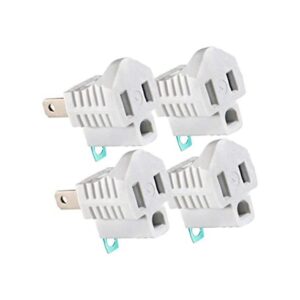 Adaptador de salida de 2 clavijas a 3 puntas convertidor_1