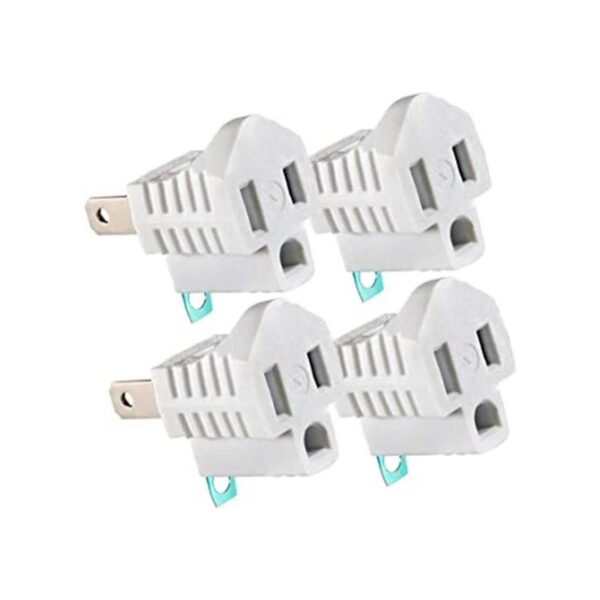 Adaptador de salida de 2 clavijas a 3 puntas convertidor_1