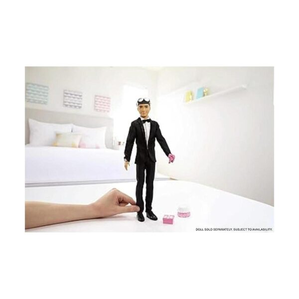 Barbie Paquete de moda atuendo de novia para muñeca Ken_2