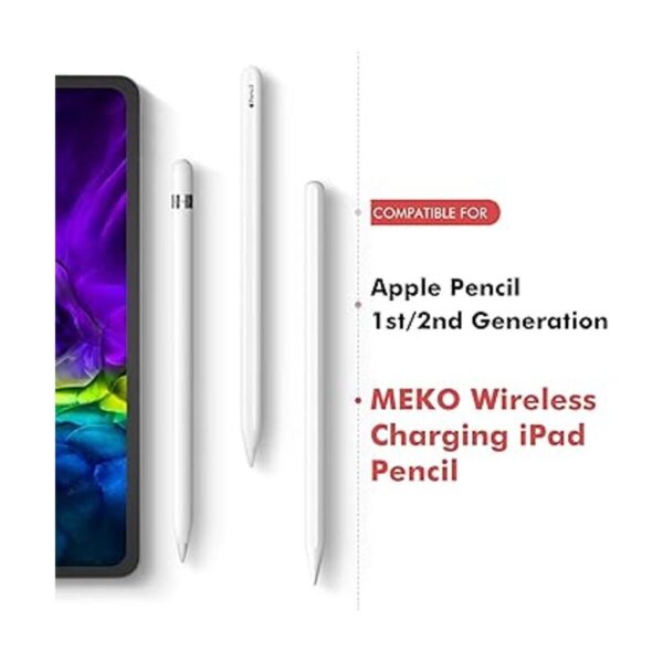 MEKO Paquete de 4 puntas de repuesto para Apple Pencil de_2
