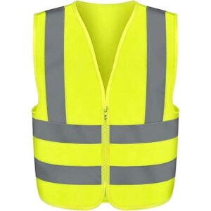 Neiko 53962A Chaleco de seguridad de alta visibilidad con_1