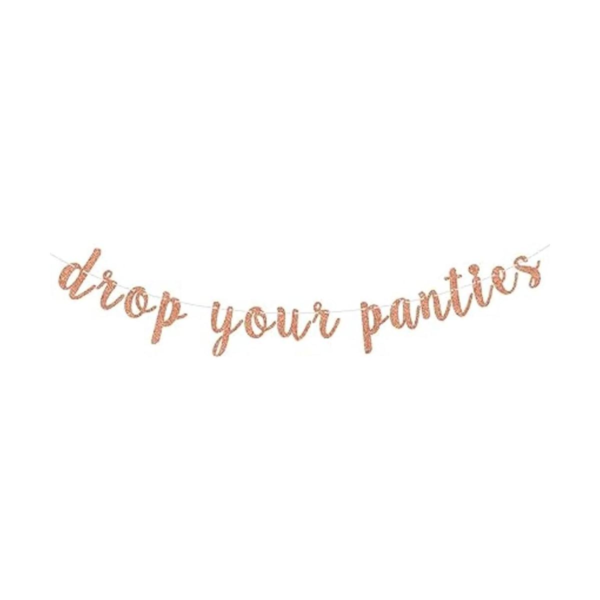 Betalala Drop Your Branties Banner Bachelorette Banner