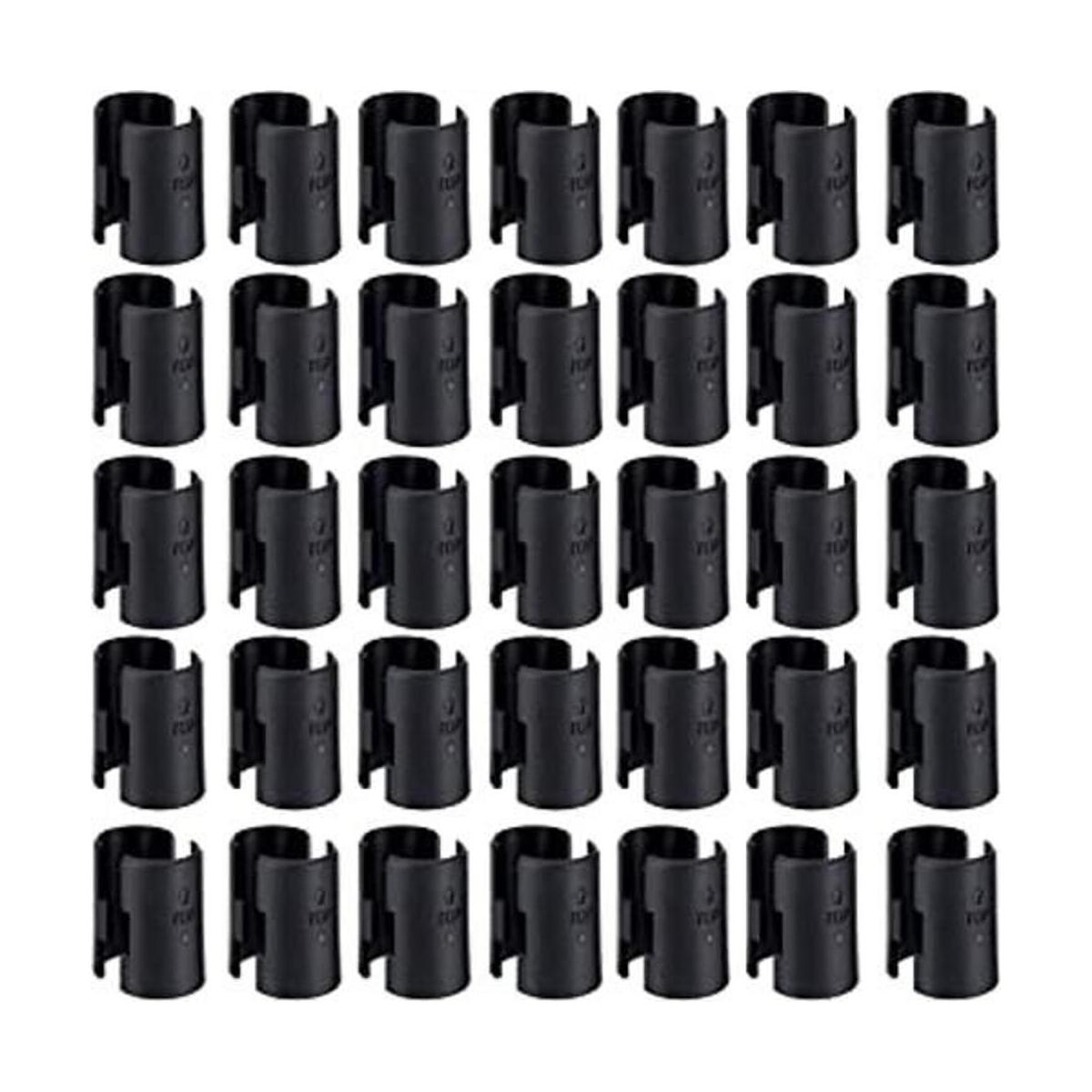 Clips para estantes de alambre paquete de 50 clips de