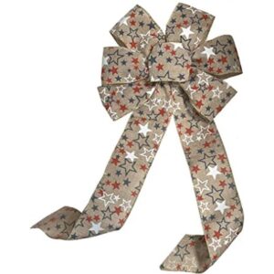 GiftWrap Etc. Arco patriótico para árbol de Navidad con_1