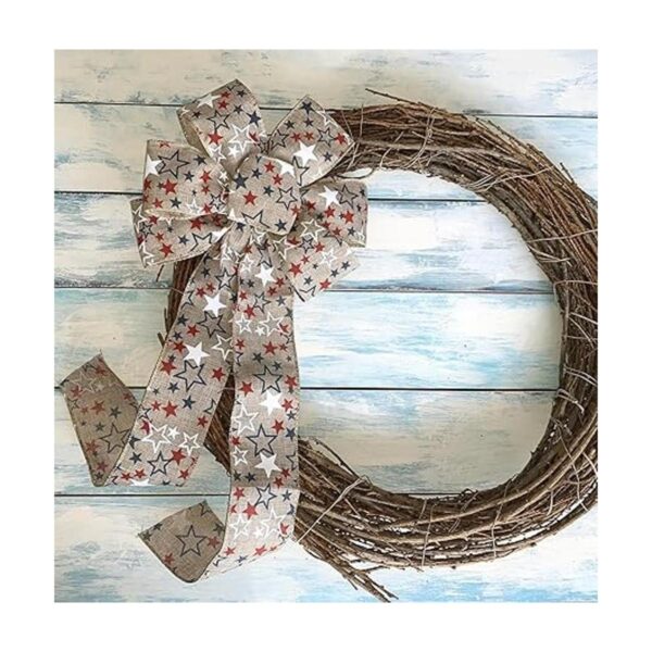 GiftWrap Etc. Arco patriótico para árbol de Navidad con_2