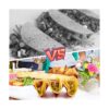 GINKGO Juego de 6 soportes para tacos coloridos soporte_5