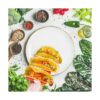 GINKGO Juego de 6 soportes para tacos coloridos soporte_4