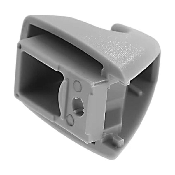 2 clips de plástico para visera solar color gris_4
