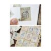 EORTA Juego de 138 pegatinas para sellos postales con
