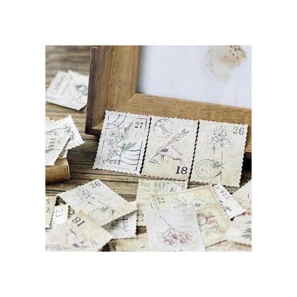 EORTA Juego de 138 pegatinas para sellos postales con