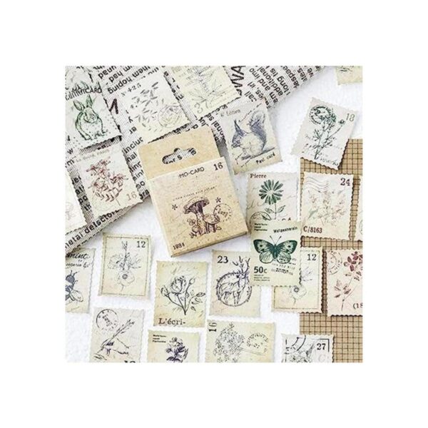 EORTA Juego de 138 pegatinas para sellos postales con