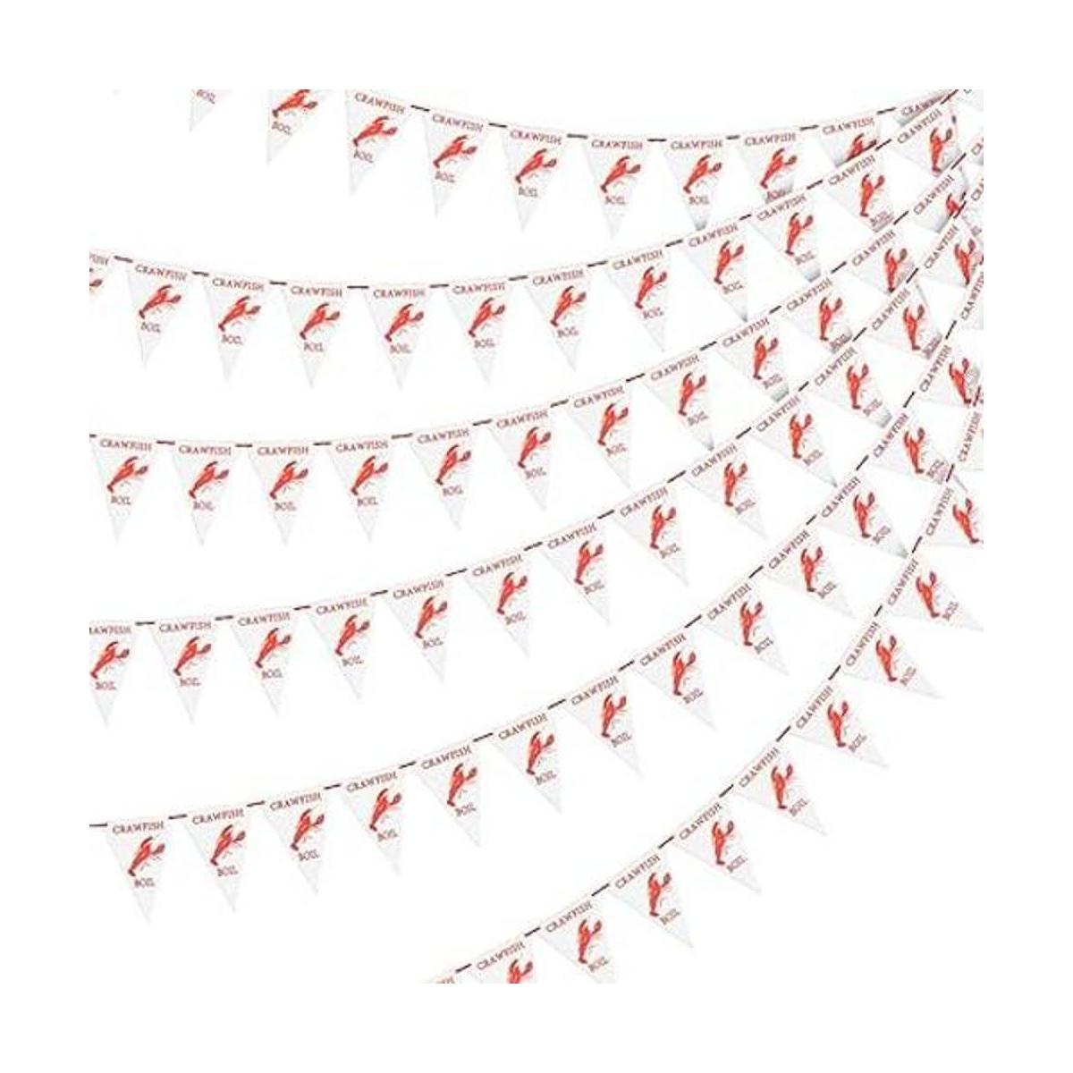 Banner de 10.2 ft diseño de cangrejo de cangrejos Mardi