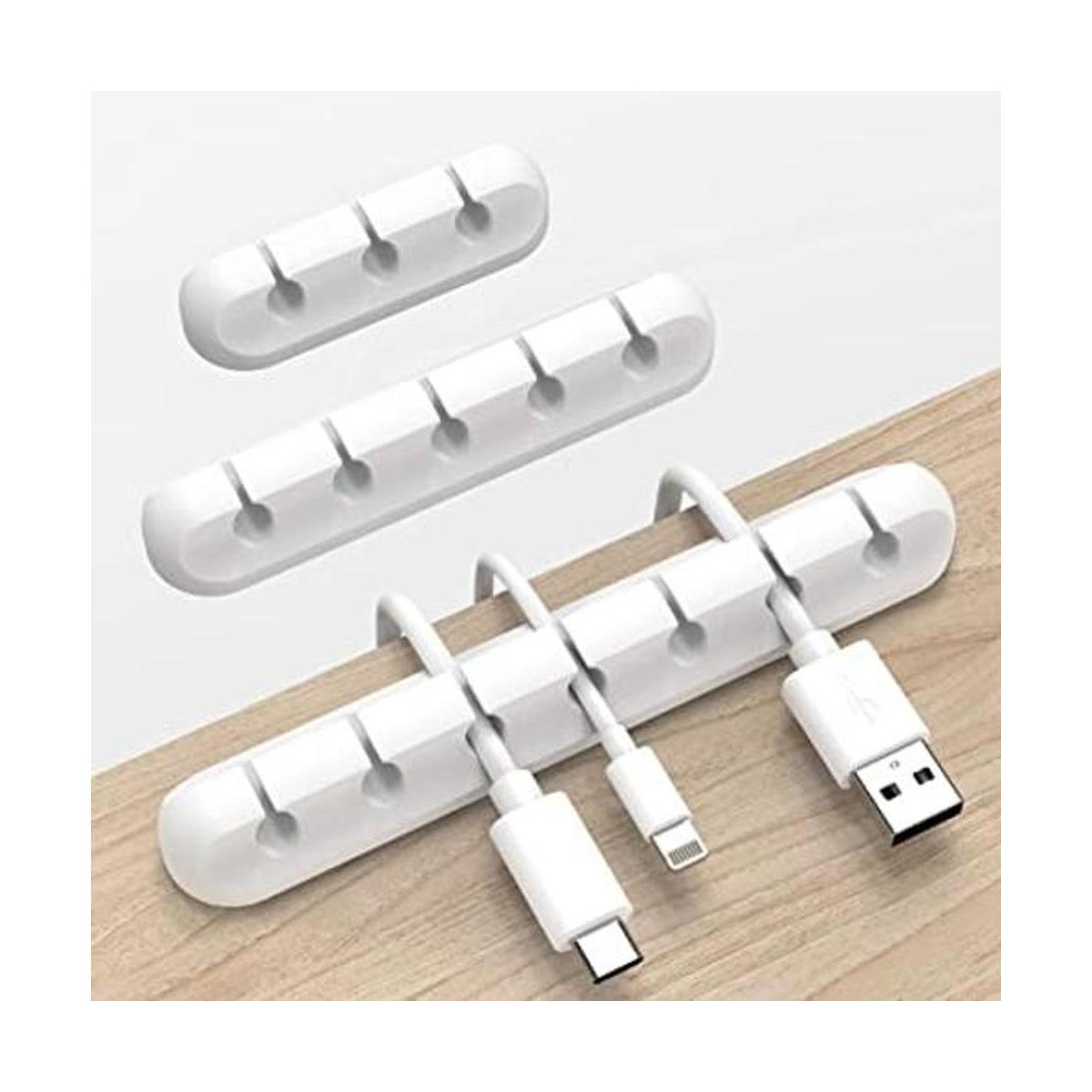 INCHOR Cord Organizer Cable Organizer White Cord Holder
