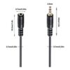 Cable de extensión de auriculares de 25 pies conector_4
