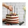 24 velas de cumpleaños largas y finas para cupcakes velas