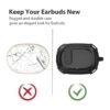 Valkit Funda compatible con Beats Studio Buds con