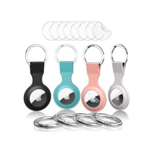 Paquete de 4 Funda de silicona suave compatible con_1