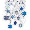 The Dreidel Company Hanukkah Swirl Decorations incluye 12_3