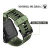 NotoCity Correa de reloj de repuesto de silicona suave