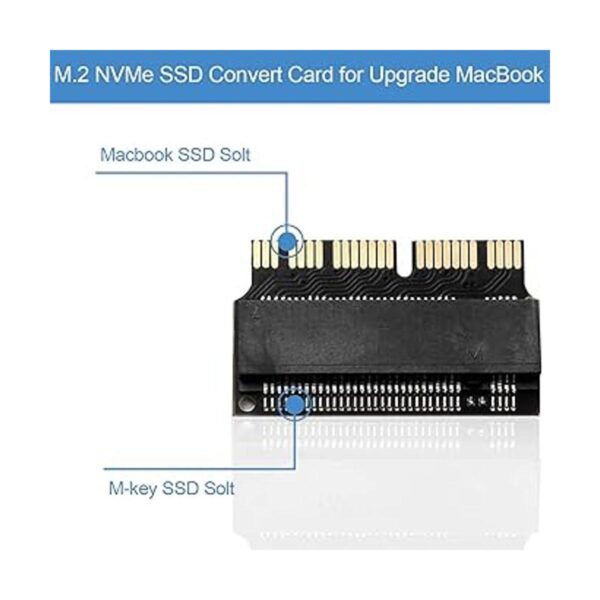 DKARDU NGFF M.2 nVME tarjeta adaptador SSD para MacBook_2