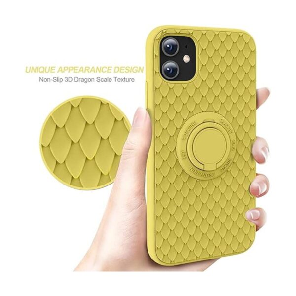 TISOOG Funda para iPhone 11 Linda serie de escala de_3