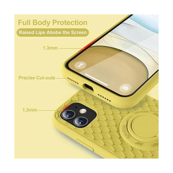 TISOOG Funda para iPhone 11 Linda serie de escala de_5