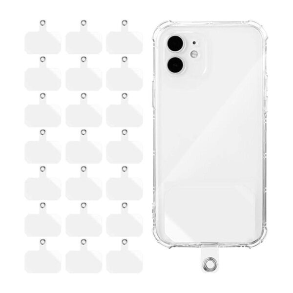 24 piezas de cordón universal para teléfono parches de_1