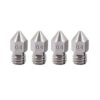 4pcs Sharp MK8 Boquilla de acero inoxidable 0.016 in para_1