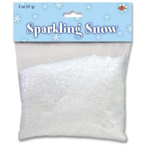 2 oz purpurina Snow Flake Copos Blanco Invierno de Navidad_1