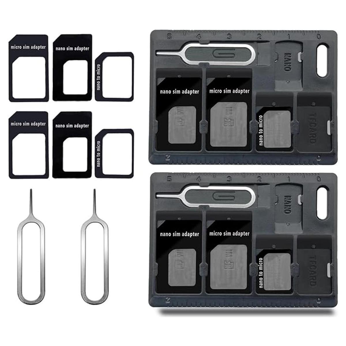CKANDAY 2 paquetes de soportes para tarjetas SIM con pines