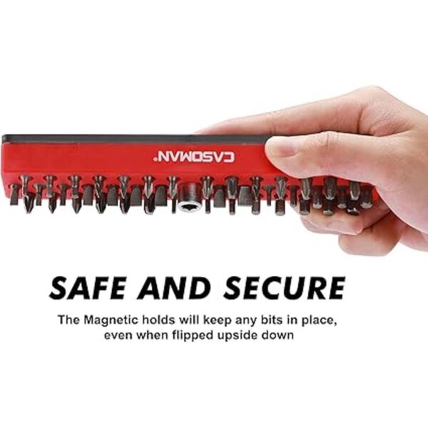 CASOMAN 14 Hex Bit Organizer with Magnetic Base