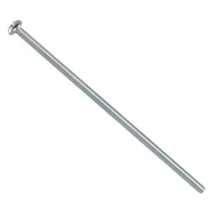 Pan Head Tornillo de máquina de acero chapado en zinc_1