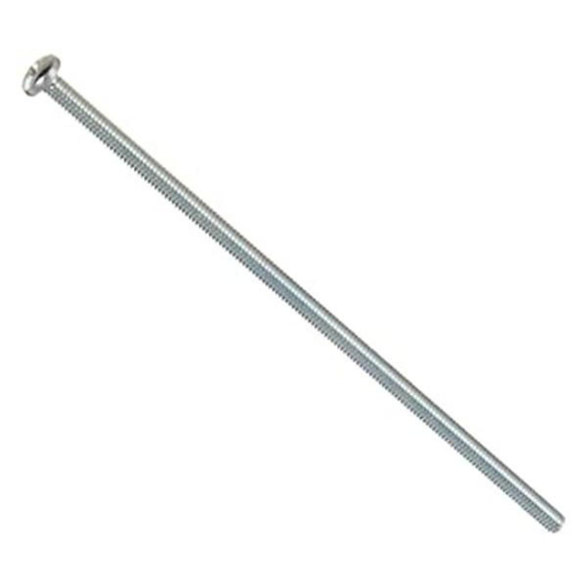 Pan Head Tornillo de máquina de acero chapado en zinc