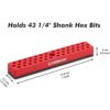 CASOMAN 14 Hex Bit Organizer with Magnetic Base