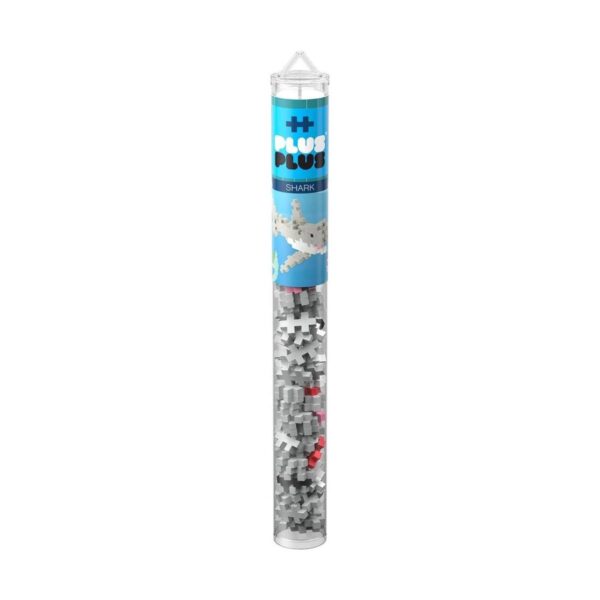 PLUS PLUS Mini Maker Tube Tiburón 70 piezas_3