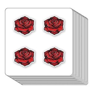 Pegatinas de rosas de 1 pulgada para álbumes de recortes_1
