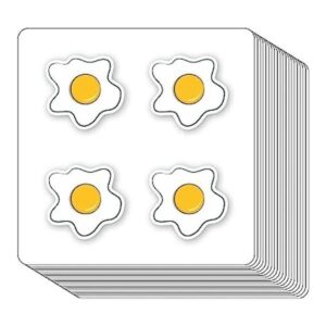 Pegatinas de huevo frito de 1 pulgada para álbumes de_1