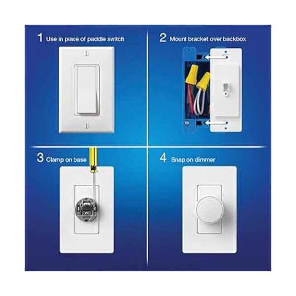 Lutron Aurora Soporte para placa de pared para