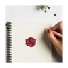 Pegatinas de rosas de 1 pulgada para álbumes de recortes_3
