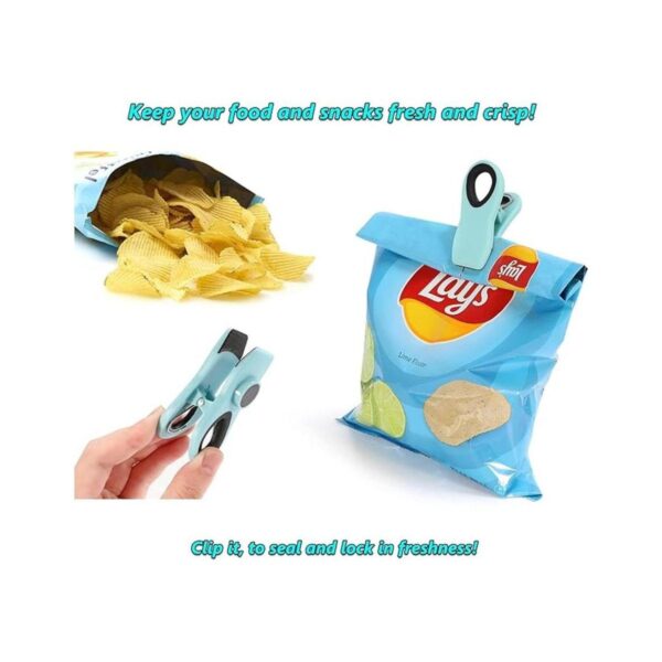 Clips para bolsas con imán paquete de 12 clips magnéticos