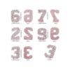 GORGECRAFT Pegatinas de números de 0 a 9 números de 27_2