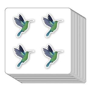 Pegatinas de colibrí de 1.0 in para álbumes de recortes_1