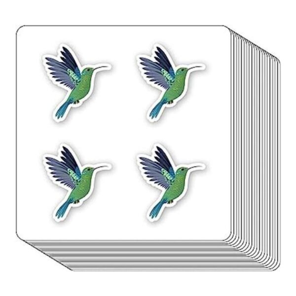 Pegatinas de colibrí de 1.0 in para álbumes de recortes_1